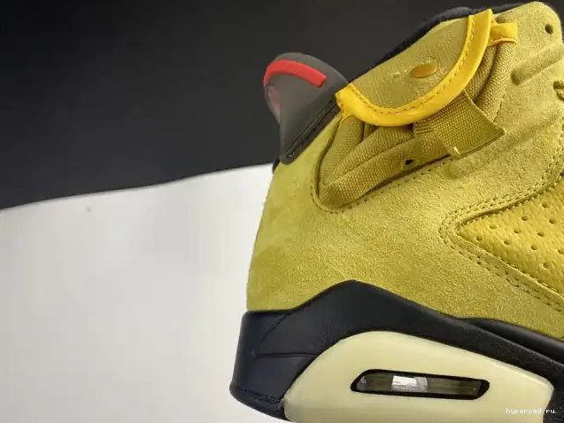TRAVIS 6 SCOTT JORDAN YELLOW AIR CN1084-300 X 0415
